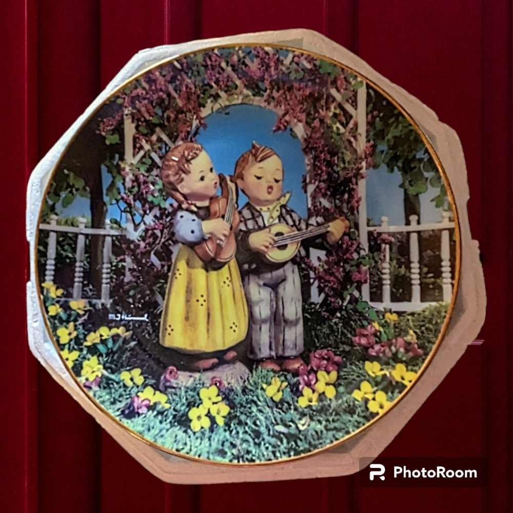 Little Musicians M. J. Hummel Collectible Plate